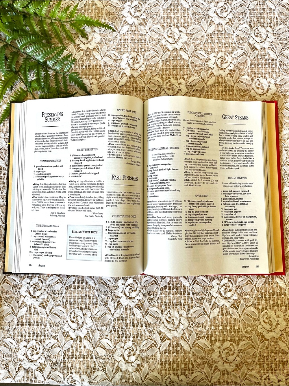 1998 Southern Living Annual Recipe Cookbook Hardcover - Picture 7 of 7